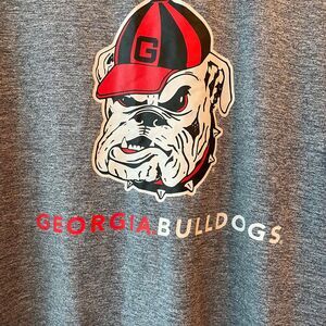DAWGS | GEORGIA BULLDOGS CHAMPION Men's T-Shirt Gray‎ Size Large